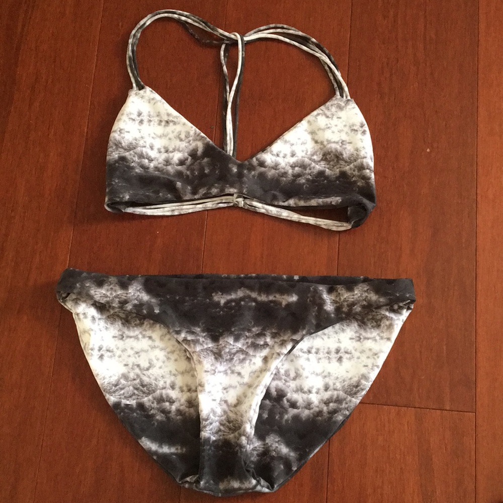 Mikoh black and white swimsuit